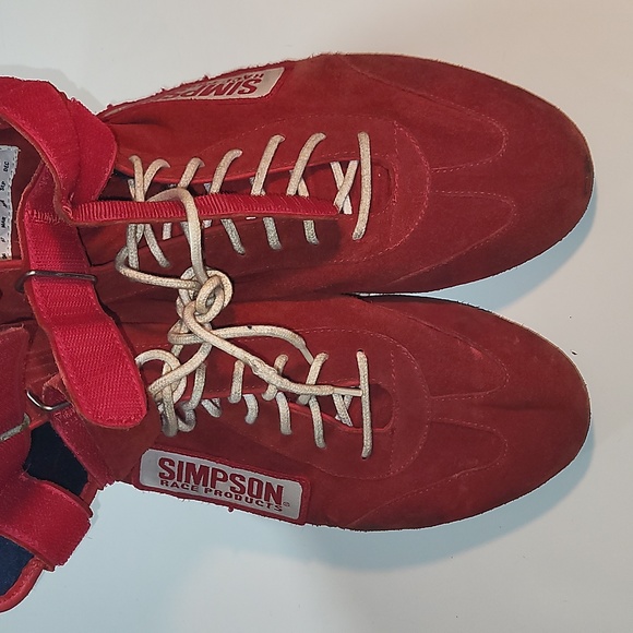 Red Simpson Race Product Shoes (10 1/2) - Picture 4 of 16